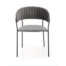 Стул HALMAR K426 серый/черный